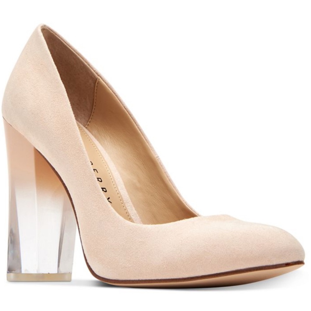 Katy Perry Ombré Lucite Heels, size 7